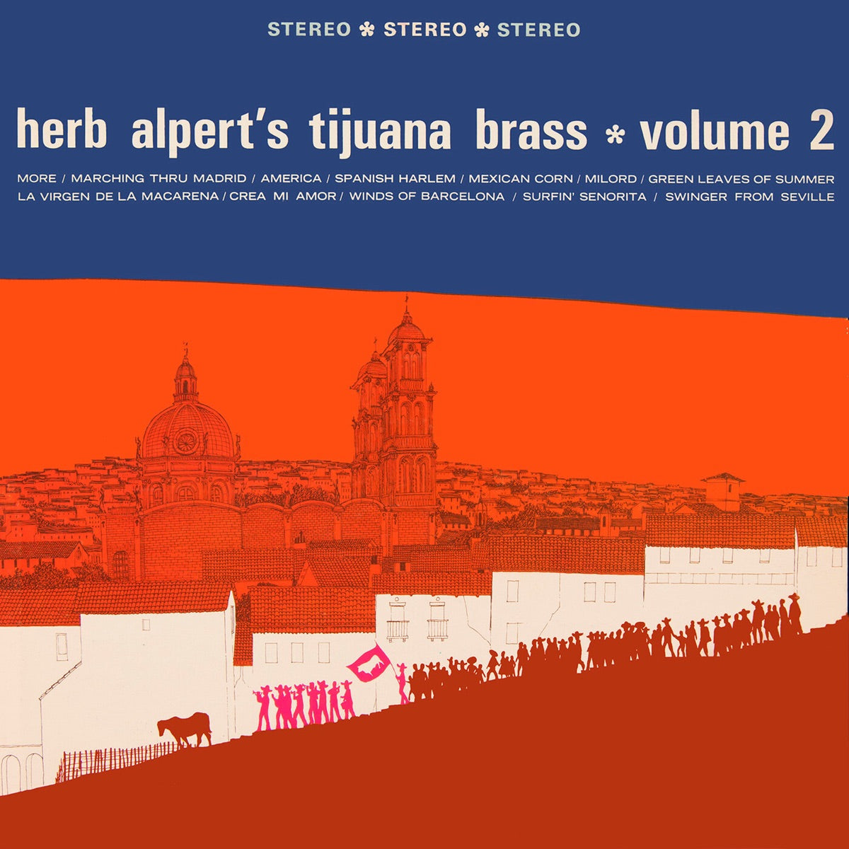 Herb Alpert & The Tijuana Brass — Volume 2, vinyl LP album cover