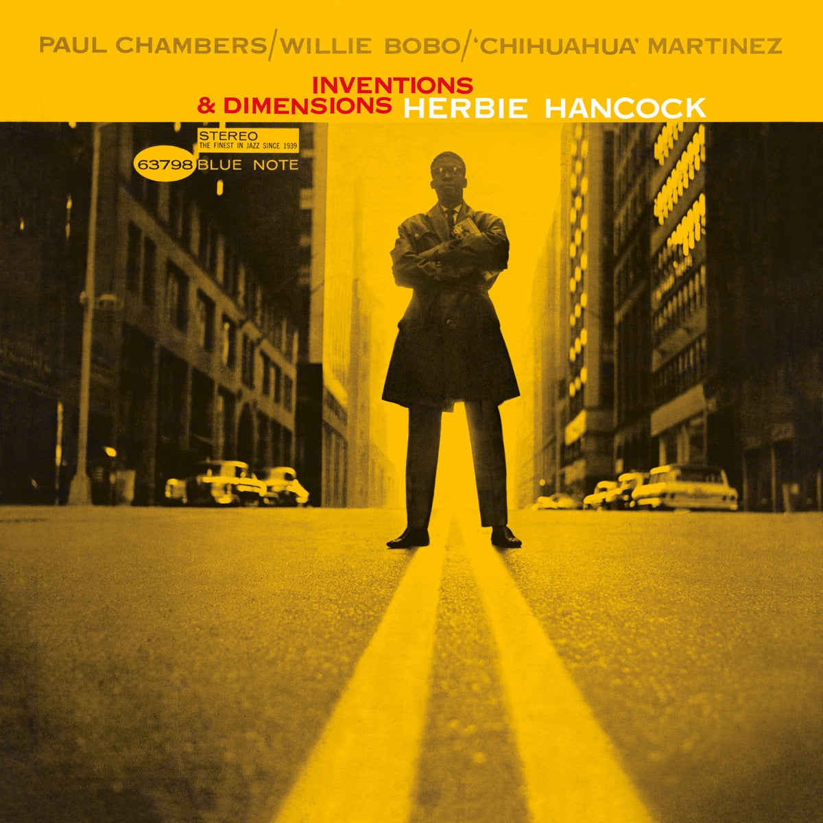 Herbie Hancock — Inventions & Dimensions (Expanded Edition), vinyl LP album cover