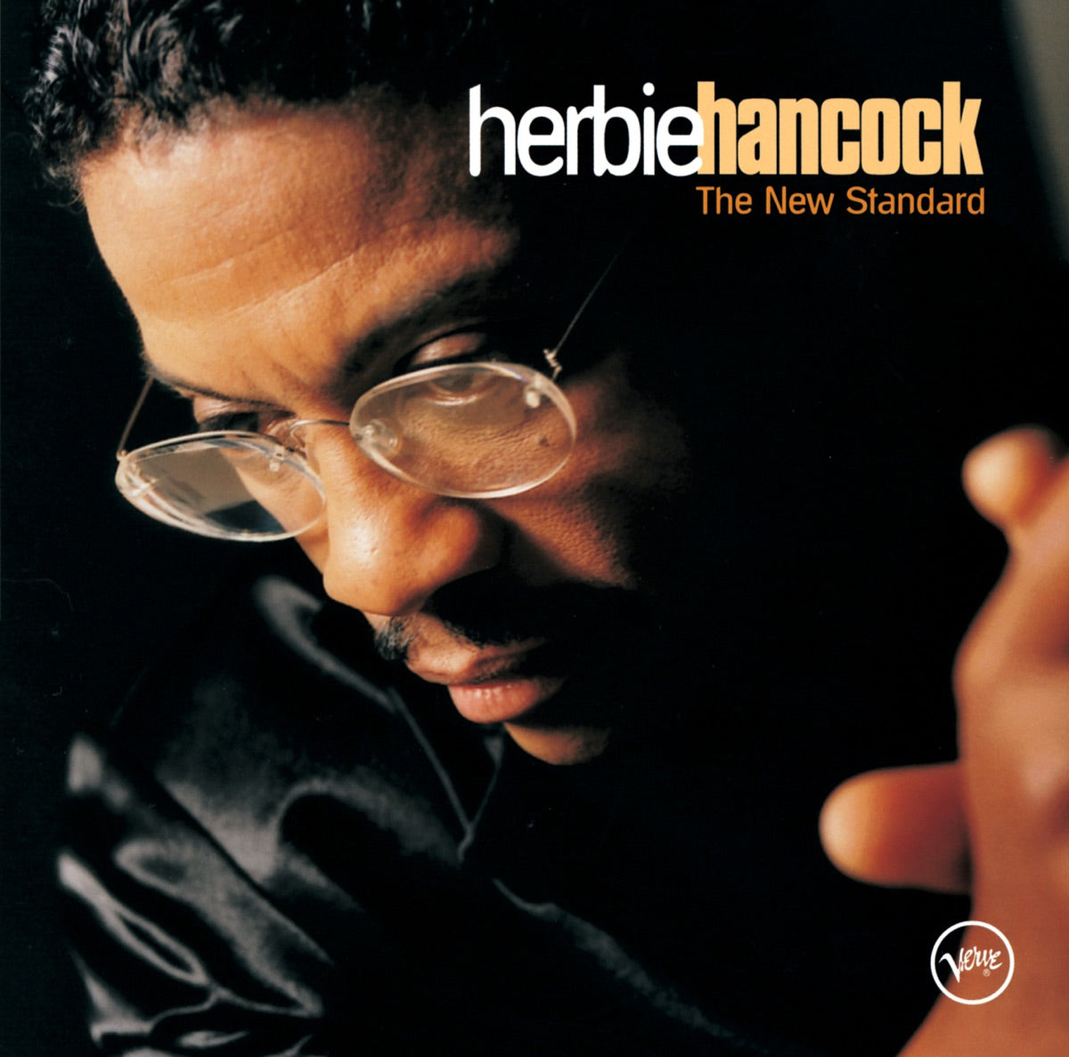Herbie Hancock — The New Standard, vinyl LP album cover