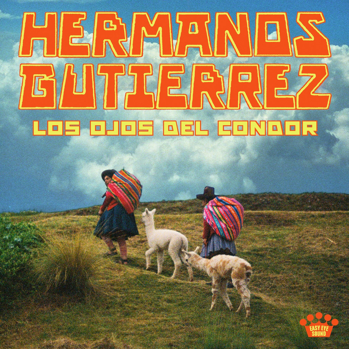Hermanos Gutiérrez — Los Ojos Del Cóndor, vinyl LP album cover