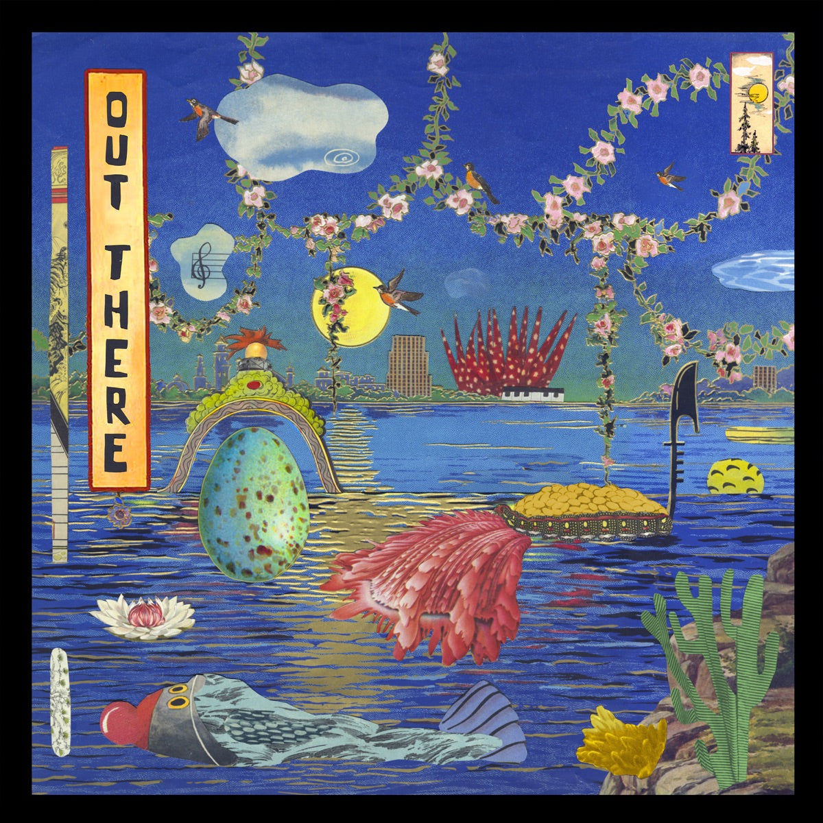 Hiromi — OUT THERE (feat. Sonicwonder), vinyl LP album cover
