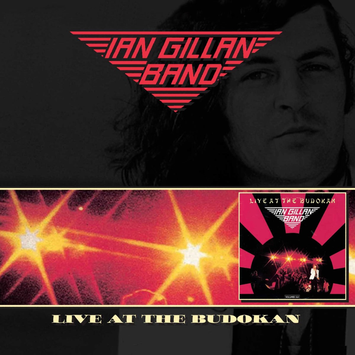 Ian Gillan Band — Live At the Budokan, vinyl LP album cover