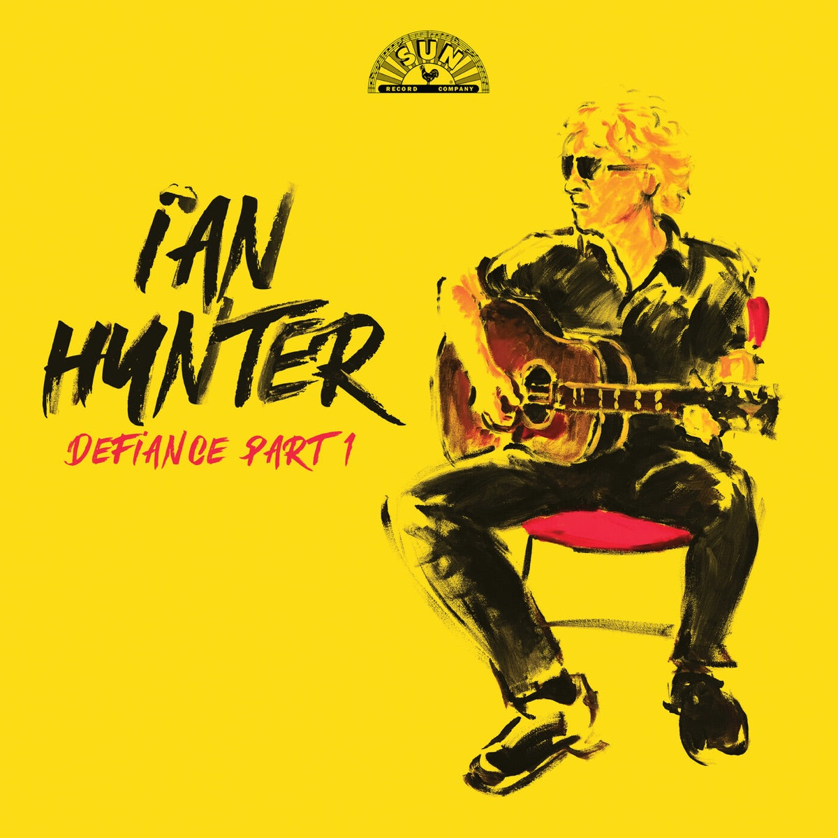 Ian Hunter — Defiance Part 1, vinyl LP album cover