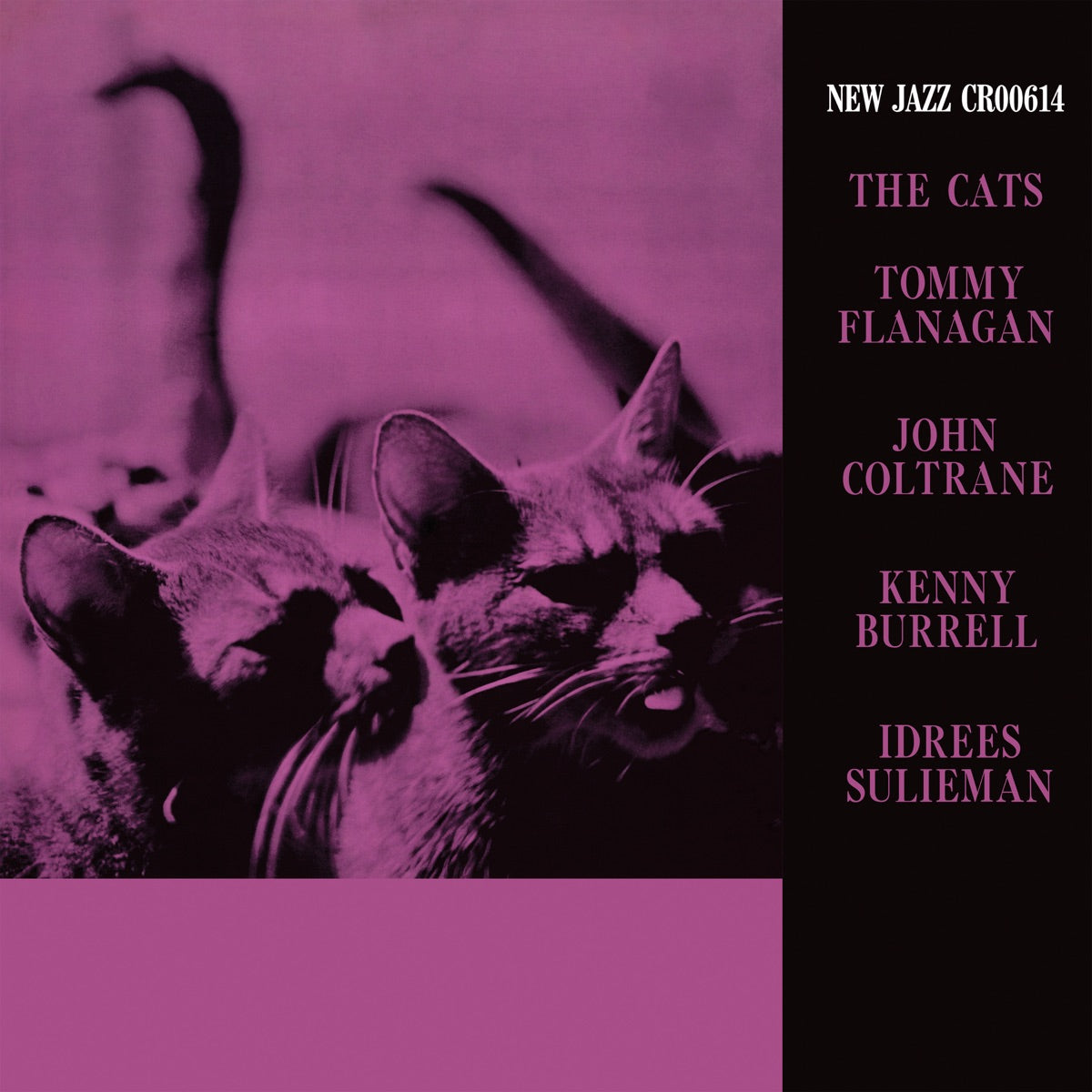 Idrees Sulieman, John Coltrane, Kenny Burrell & Tommy Flanagan — The Cats, vinyl LP album cover