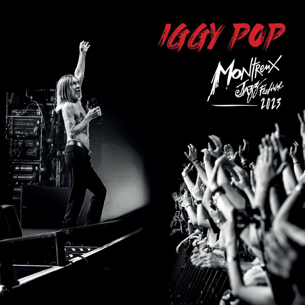 Iggy Pop — Live At Montreux Jazz Festival 2023, vinyl LP album cover
