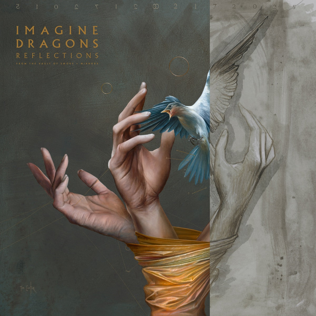 Imagine Dragons — Reflections (From The Vault Of Smoke + Mirrors), vinyl LP album cover