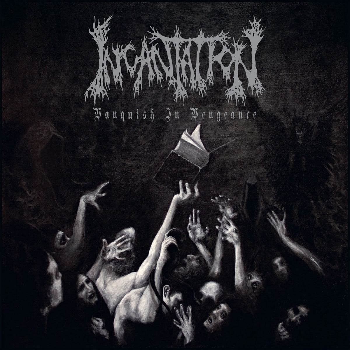 Incantation — Vanquish in Vengeance, vinyl LP album cover