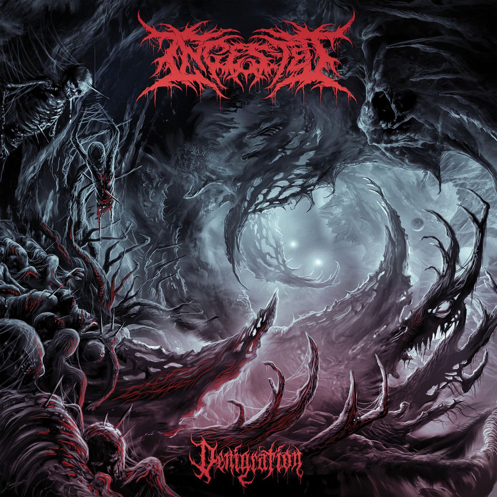 Ingested — Denigration, vinyl LP album cover