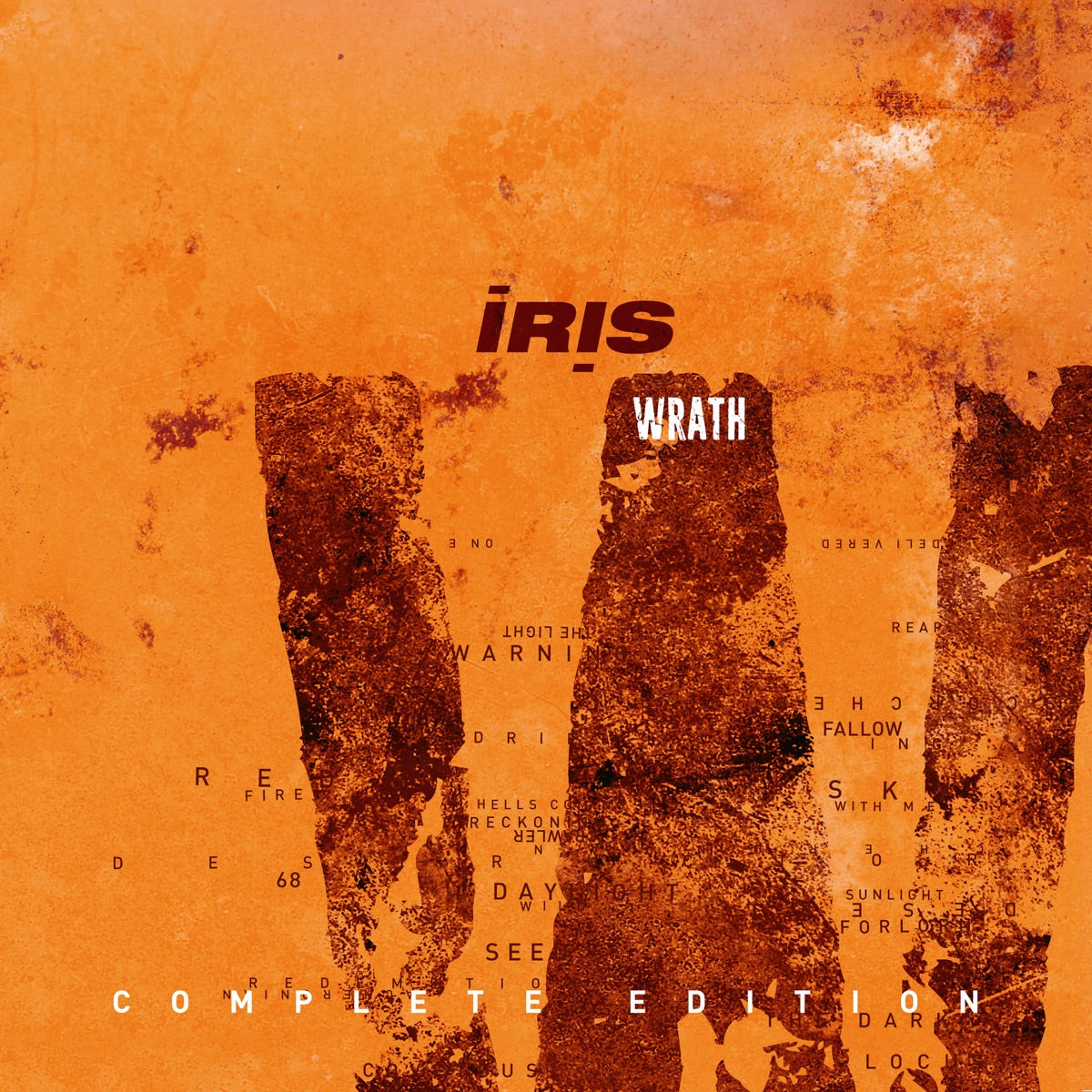 Iris — Wrath (Deluxe Edition), vinyl LP album cover