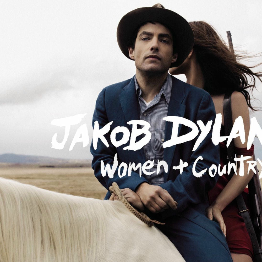 Jakob Dylan — Women and Country, vinyl LP album cover