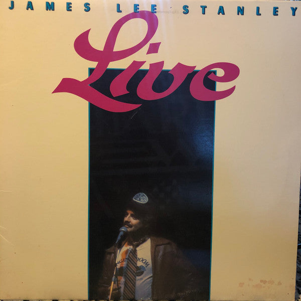 James Lee Stanley — Live, vinyl LP album cover