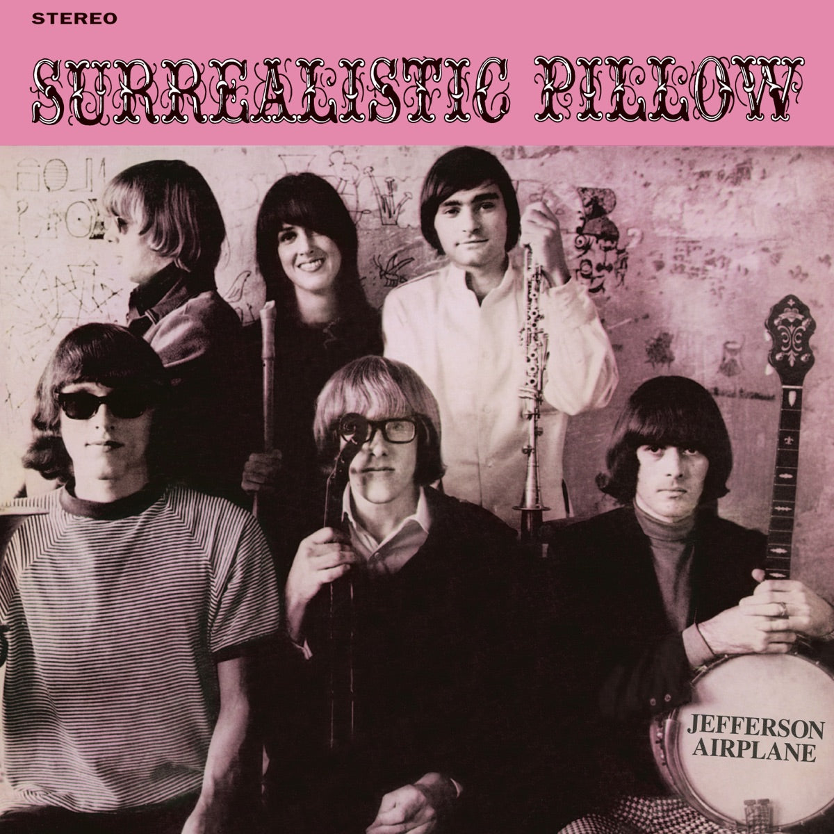Jefferson Airplane — Surrealistic Pillow (2003 Bonus Track Edition), 7-inch vinyl single album cover