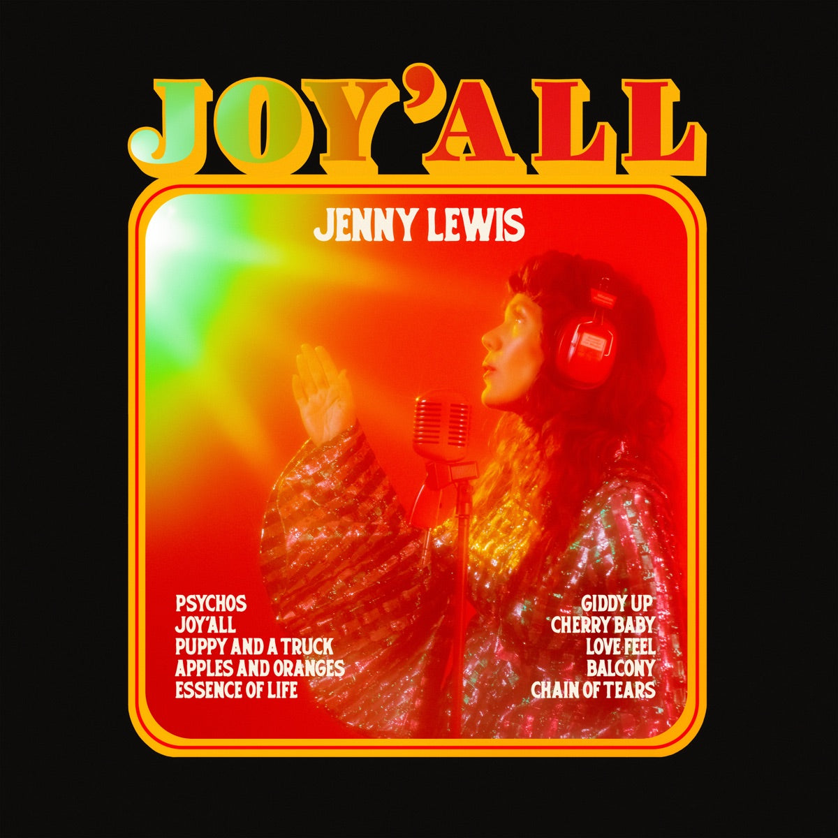 Jenny Lewis — Joy'All, vinyl LP album cover