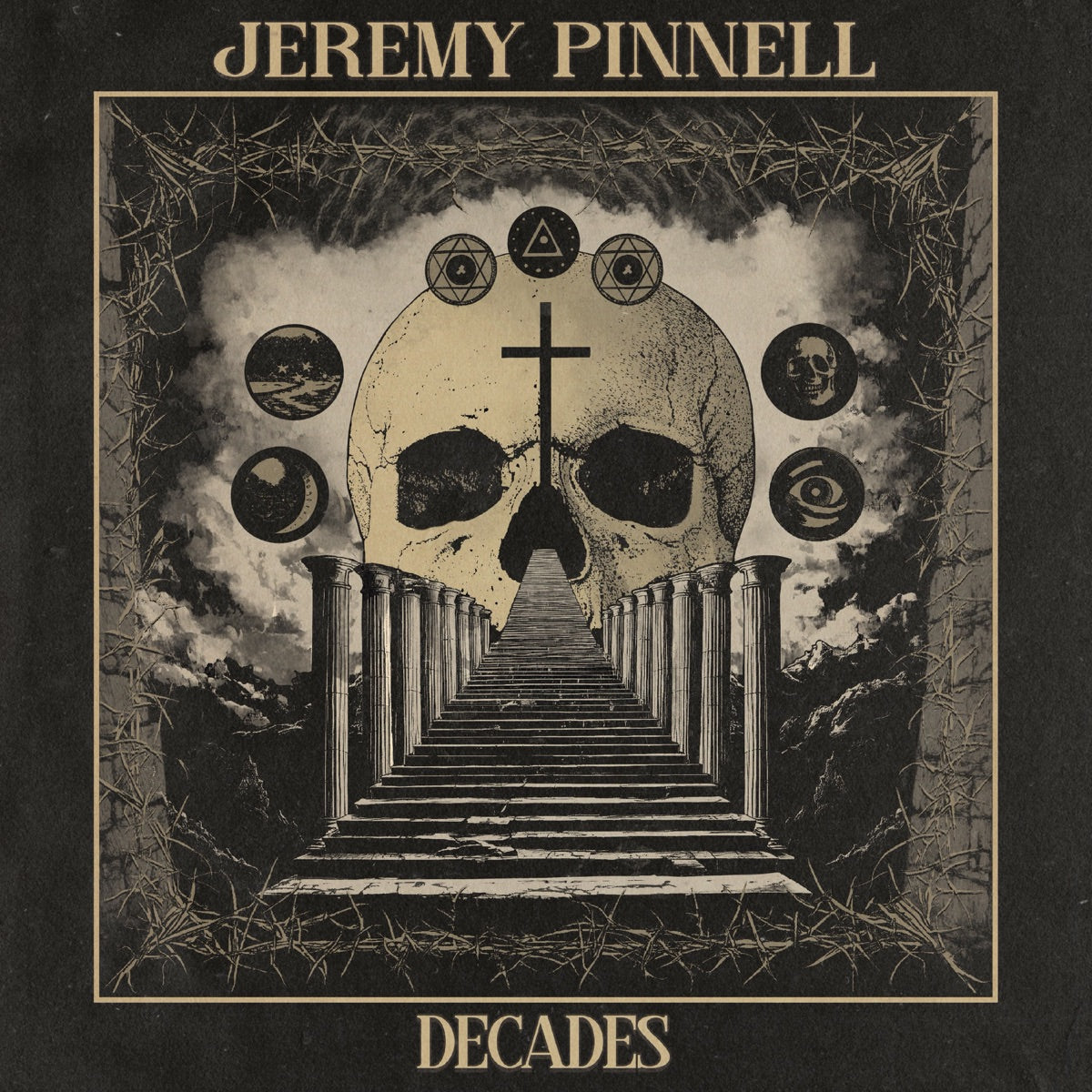 Jeremy Pinnell — Decades, vinyl LP album cover