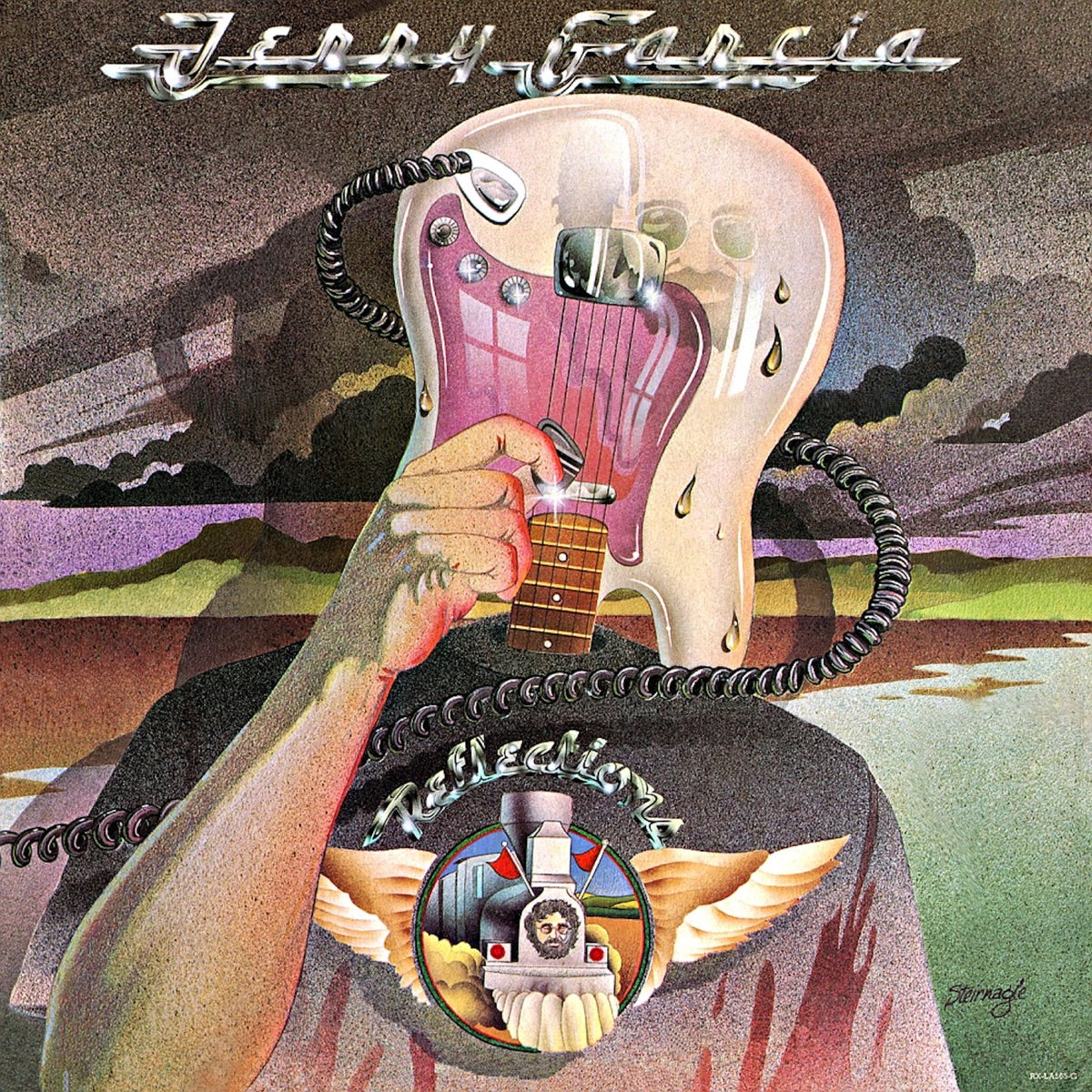 Jerry Garcia — Reflections (50th Anniversary Edition), vinyl LP album cover