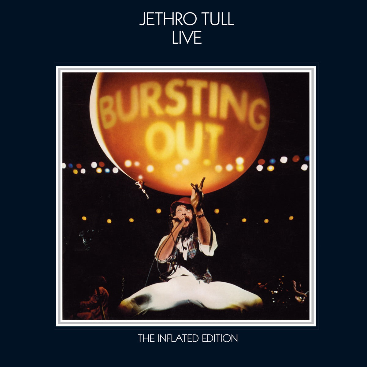 Jethro Tull — Bursting Out (Live) [Steven Wilson Remix], vinyl LP album cover