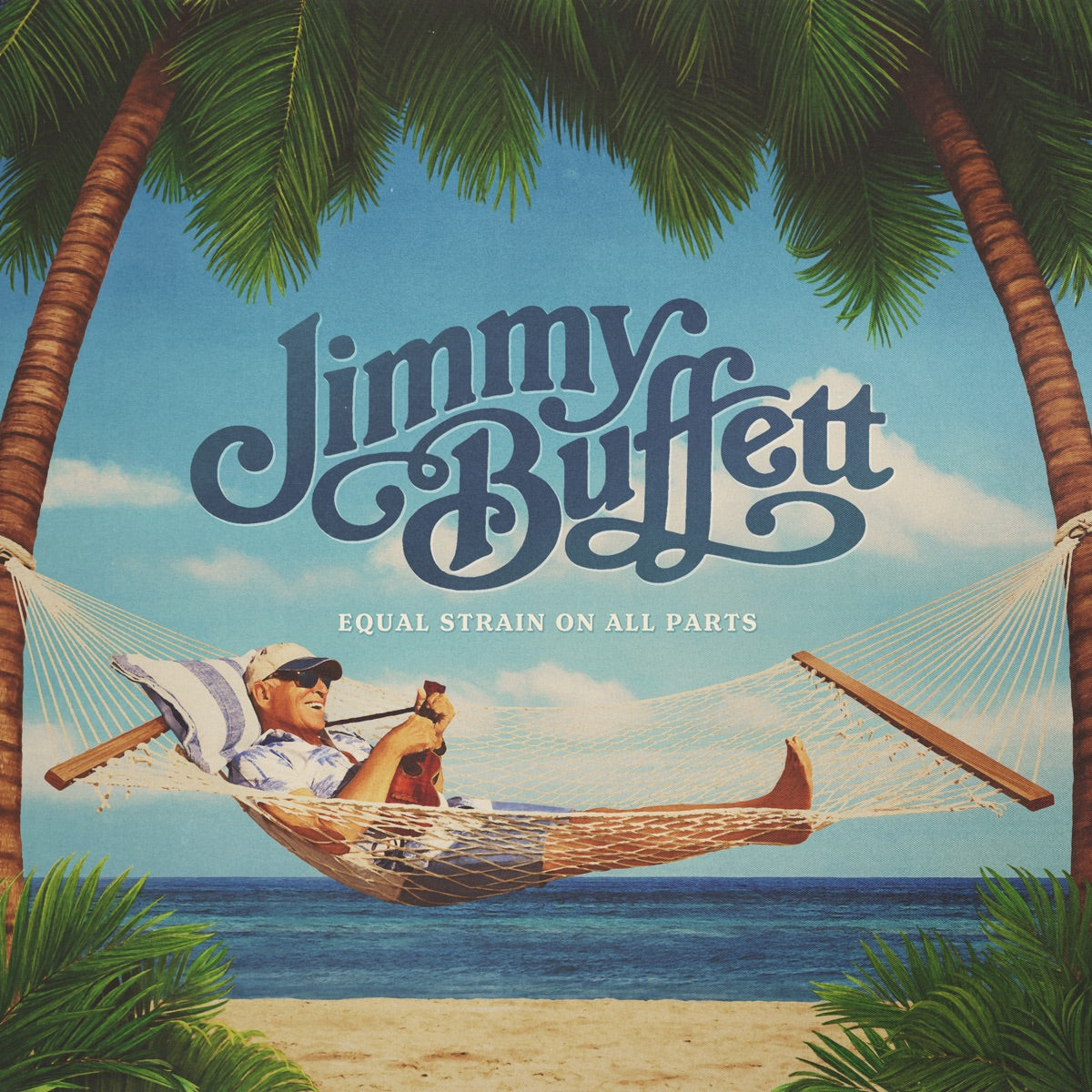 Jimmy Buffett — Equal Strain On All Parts, vinyl LP album cover
