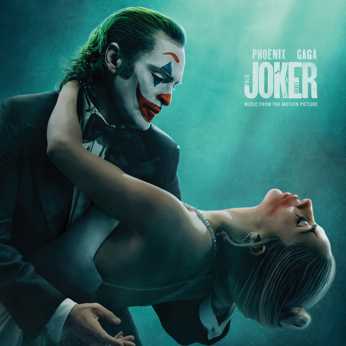Joaquin Phoenix, Lady Gaga & Cast of Joker: Folie à Deux — Joker: Folie à Deux (Music From The Motion Picture), vinyl LP album cover