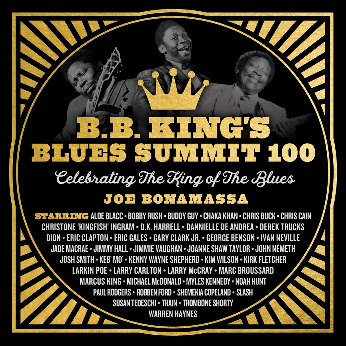 Joe Bonamassa — B.B. King's Blues Summit 100, vinyl LP album cover