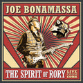 Joe Bonamassa — The Spirit Of Rory Live From Cork, CD album cover