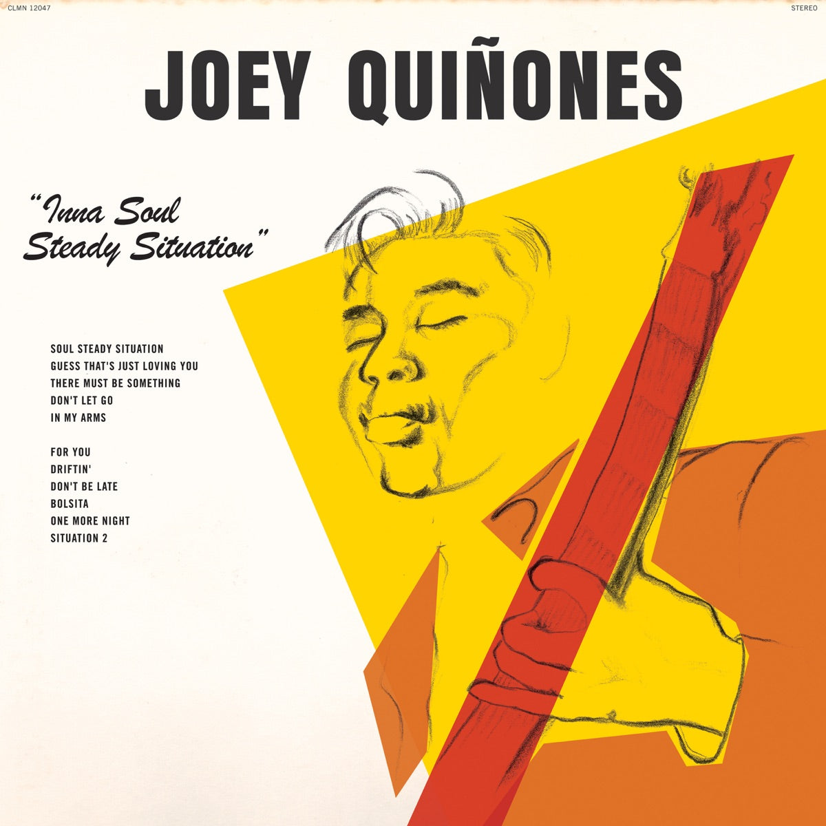 Joey Quiñones — Inna Soul Steady Situation, vinyl LP album cover
