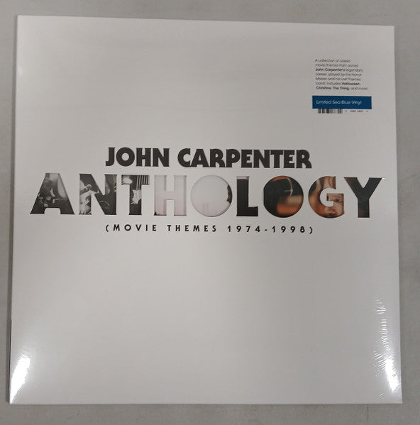 John Carpenter — Anthology (Movie Themes 1974-1998), vinyl LP album cover