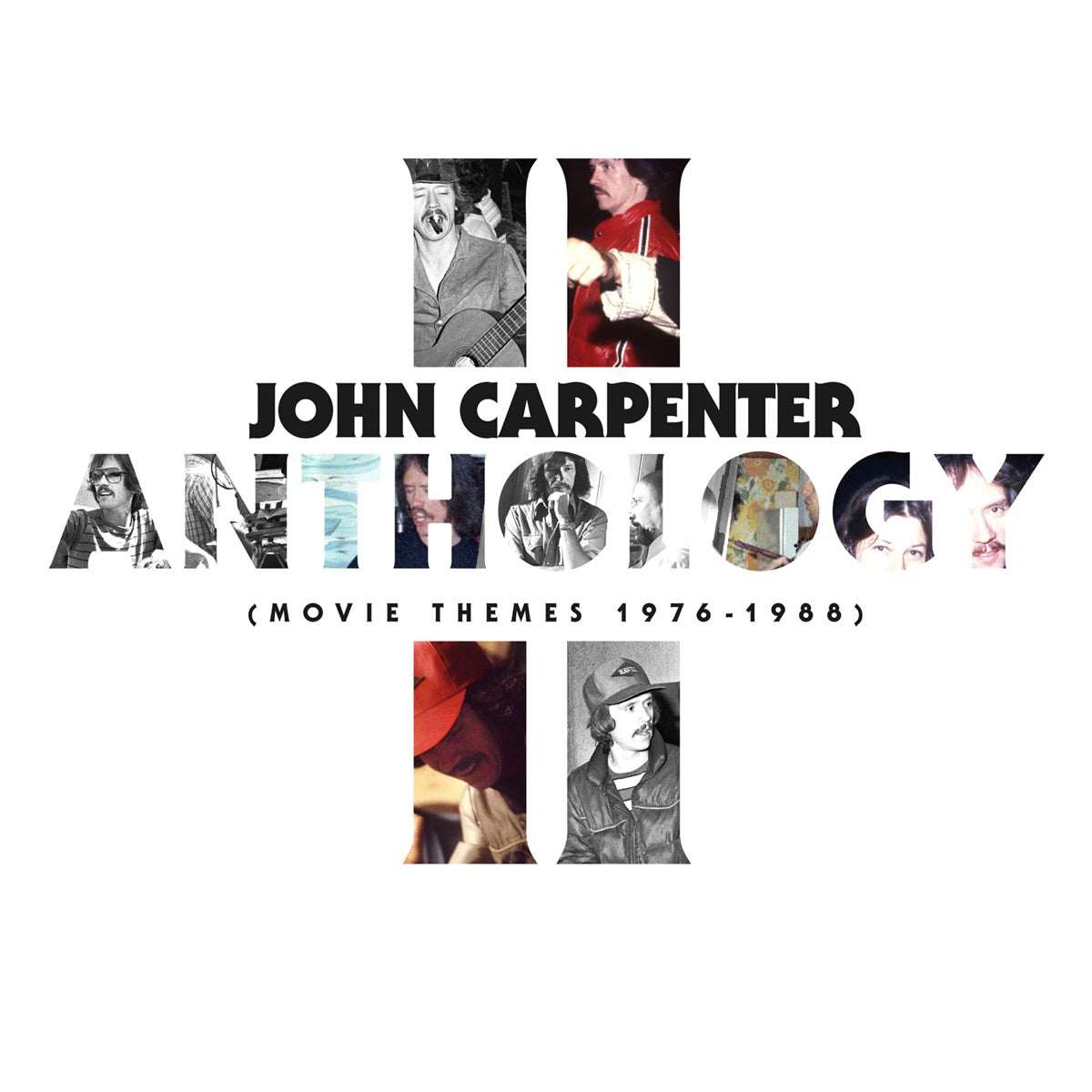 John Carpenter, Cody Carpenter & Daniel Davies — Anthology II (Movie Themes 1976-1988), vinyl LP album cover