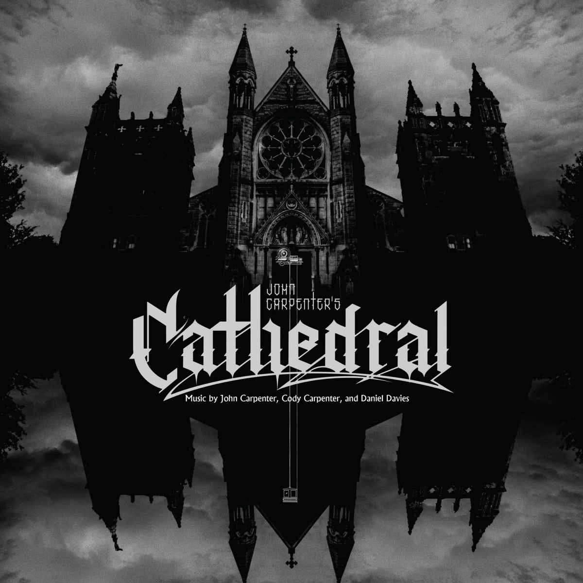 John Carpenter, Cody Carpenter & Daniel Davies — Cathedral, vinyl LP album cover