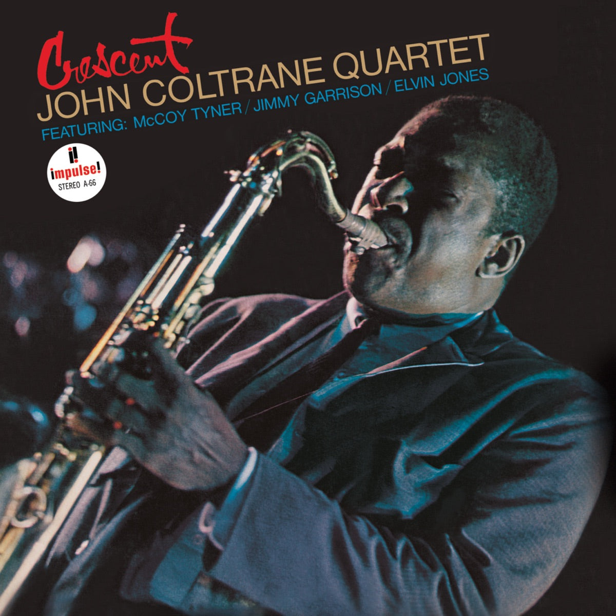 John Coltrane Quartet — Crescent, vinyl LP album cover