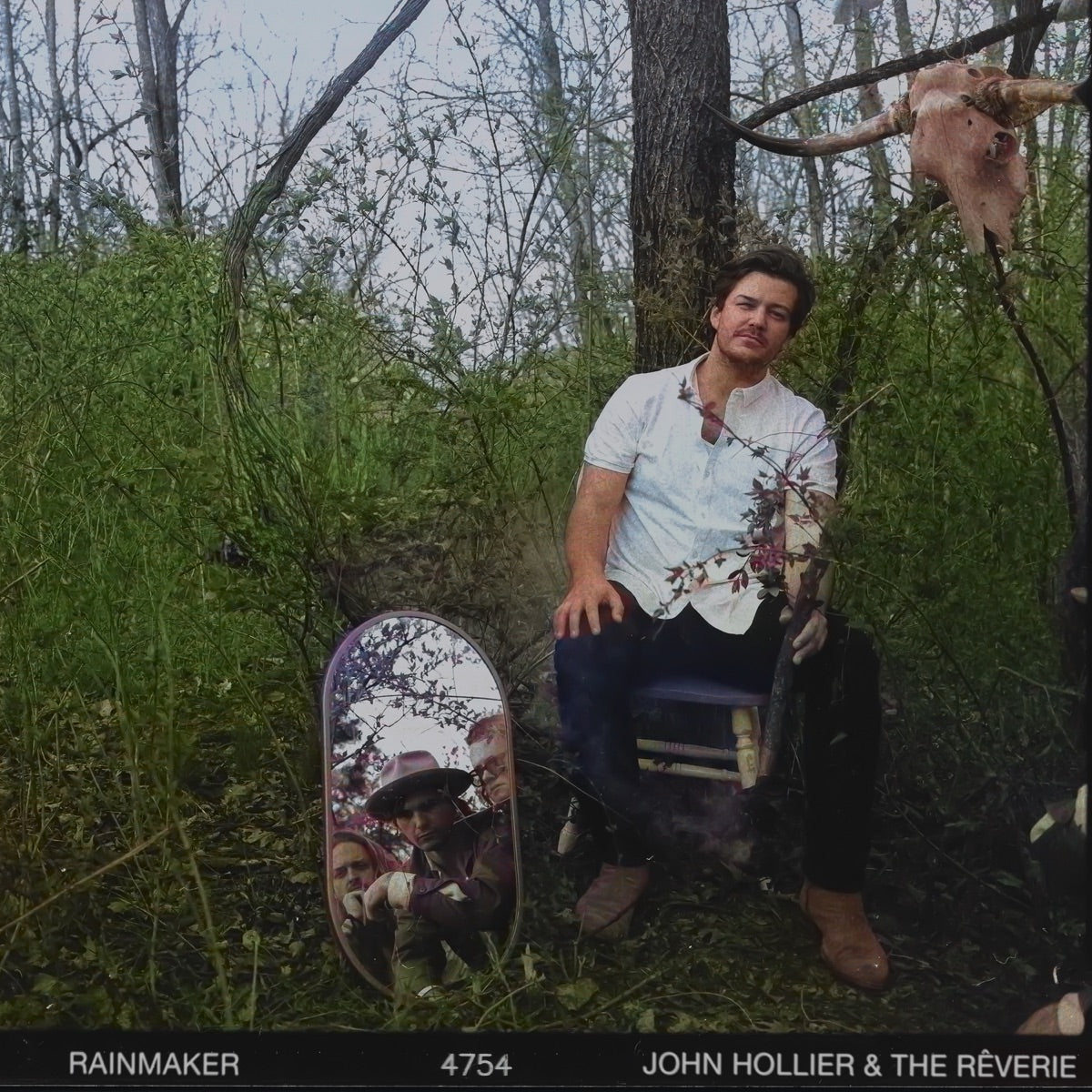 John Hollier & the Rêverie — Rainmaker, vinyl LP album cover