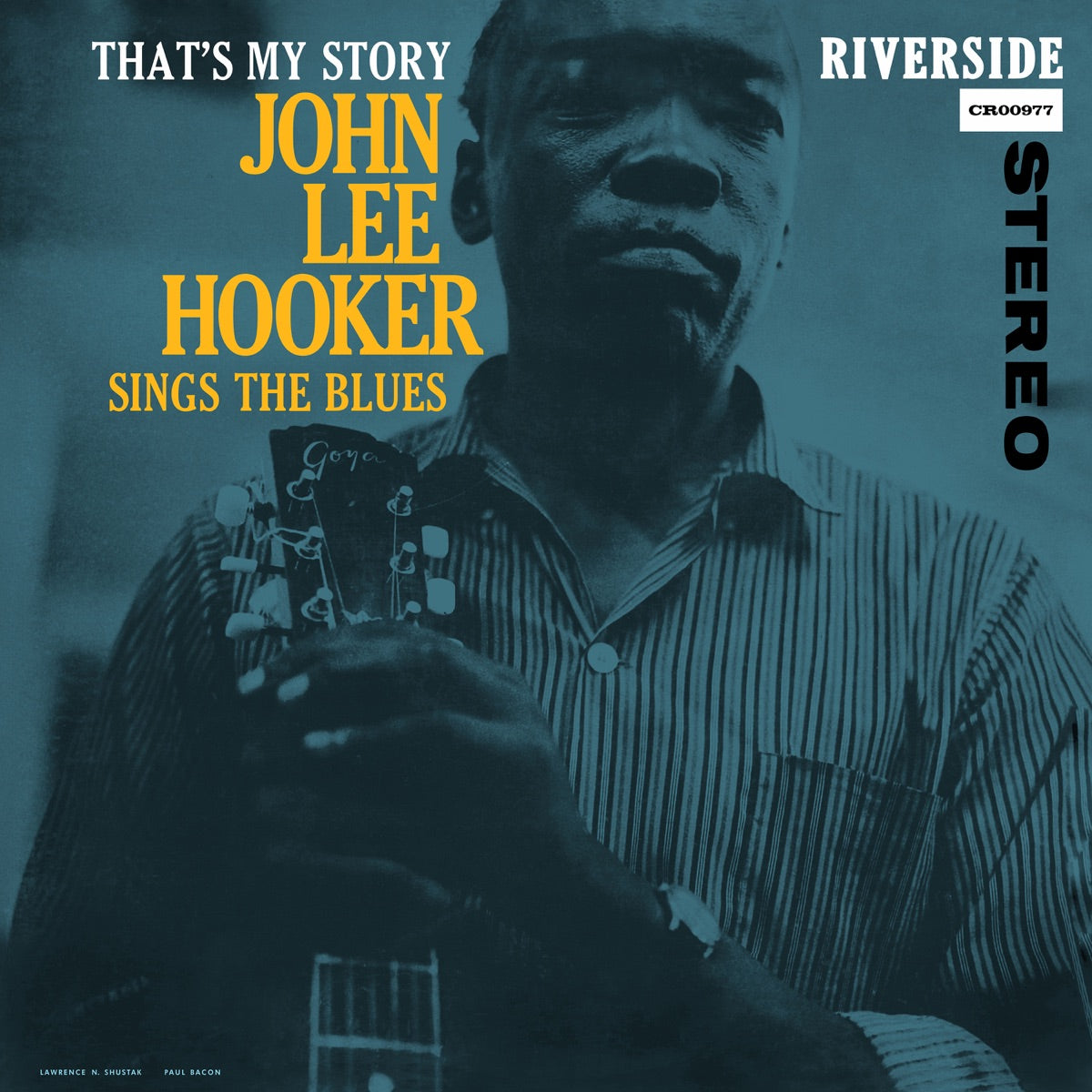 John Lee Hooker — That's My Story: John Lee Hooker Sings The Blues (Remastered 2026), vinyl LP album cover