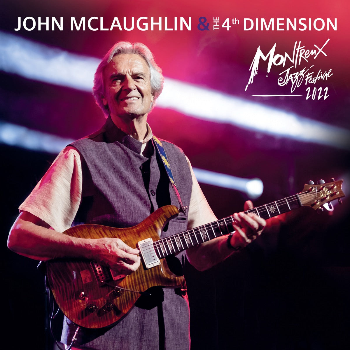 John McLaughlin & The 4th Dimension — Live at Montreux Jazz Festival 2022, CD album cover