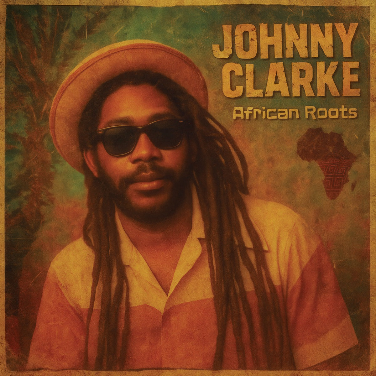 Johnny Clarke — African Roots, vinyl LP album cover
