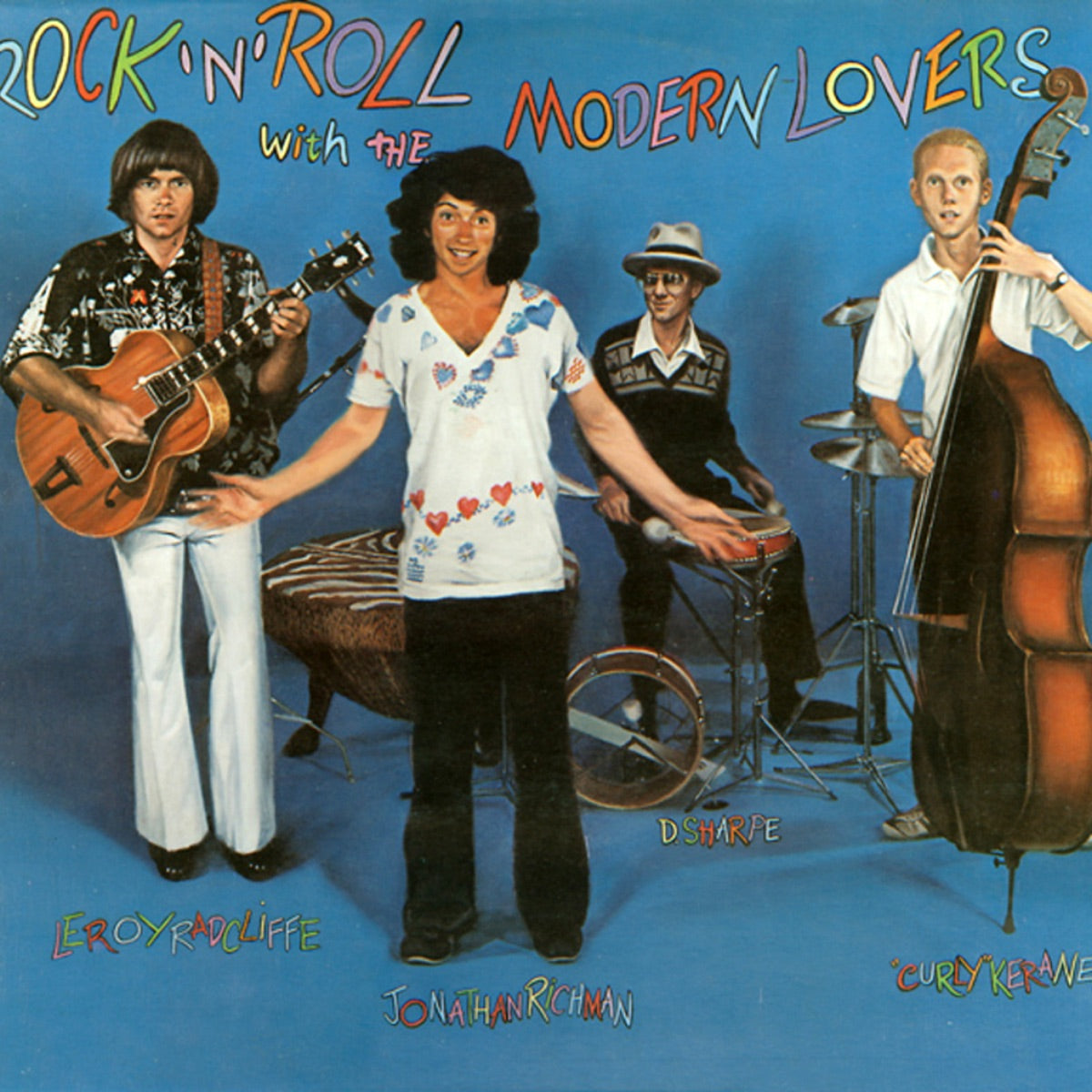Jonathan Richman & The Modern Lovers — Rock 'n' Roll With the Modern Lovers (Bonus Track Edition), vinyl LP album cover