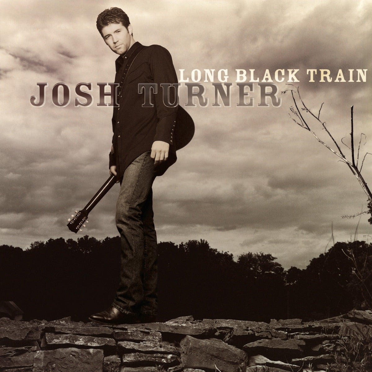 Josh Turner — Long Black Train, vinyl LP album cover