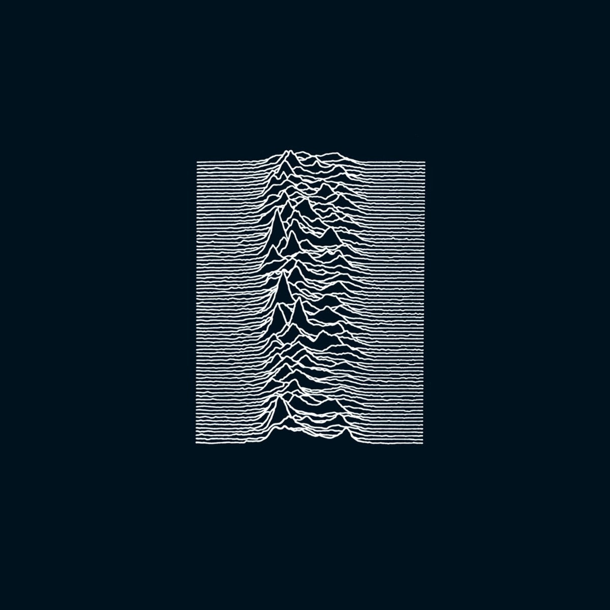 Joy Division — Unknown Pleasures (2019 Digital Master), vinyl LP album cover