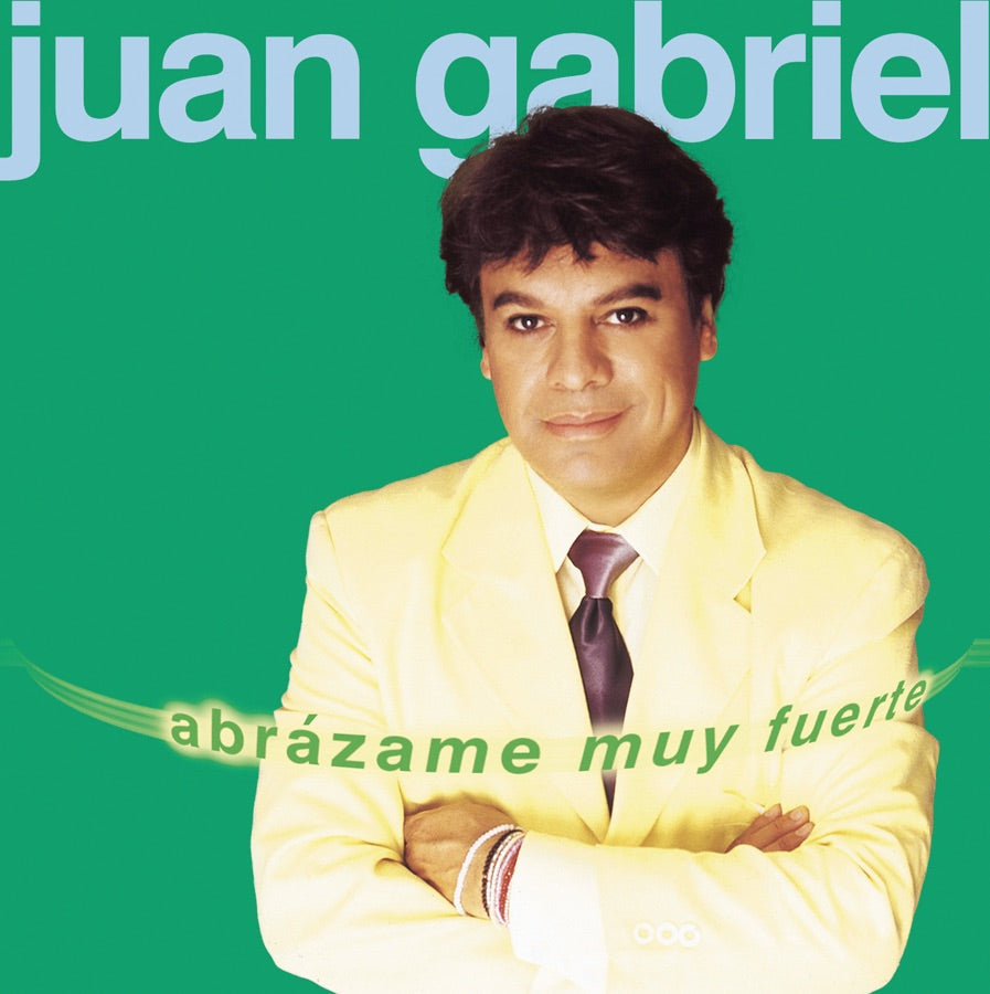 Juan Gabriel — Abrázame Muy Fuerte, vinyl LP album cover