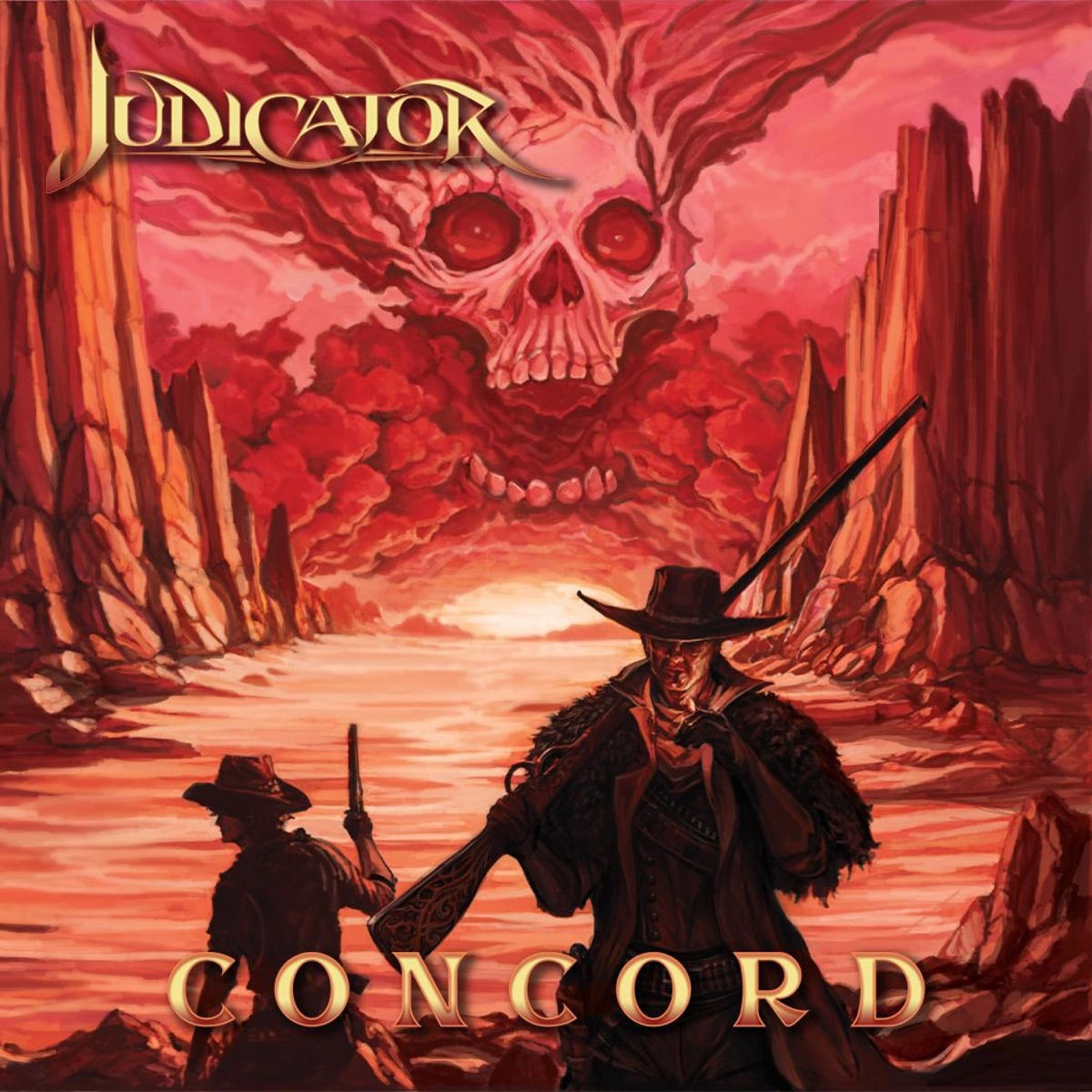Judicator — Concord, vinyl LP album cover