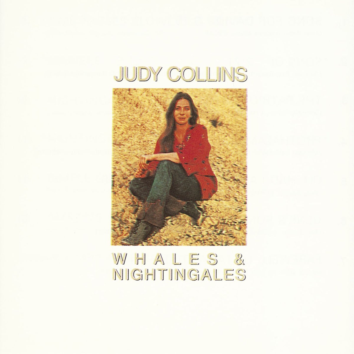 Judy Collins — Whales & Nightingales, vinyl LP album cover