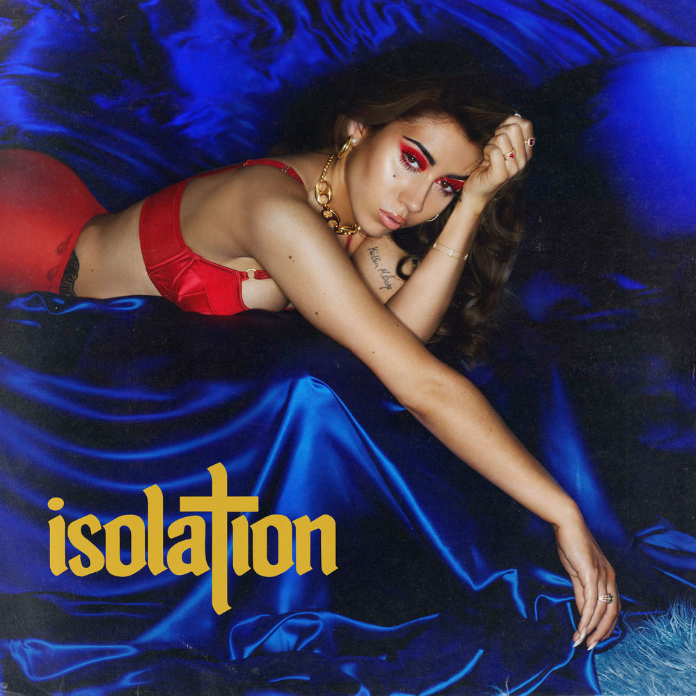 Kali Uchis — Isolation, vinyl LP album cover