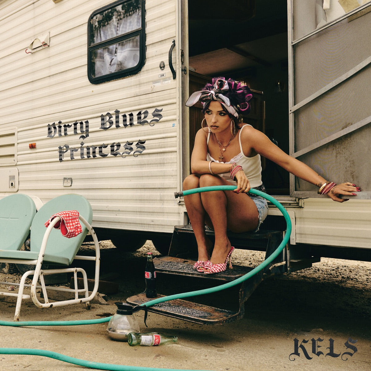 KELS — Dirty Blues Princess - EP, vinyl LP album cover