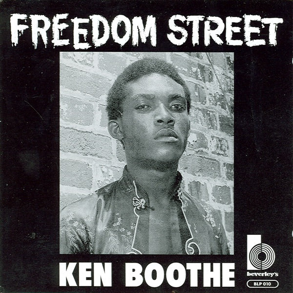 Ken Boothe — Freedom Street, vinyl LP album cover