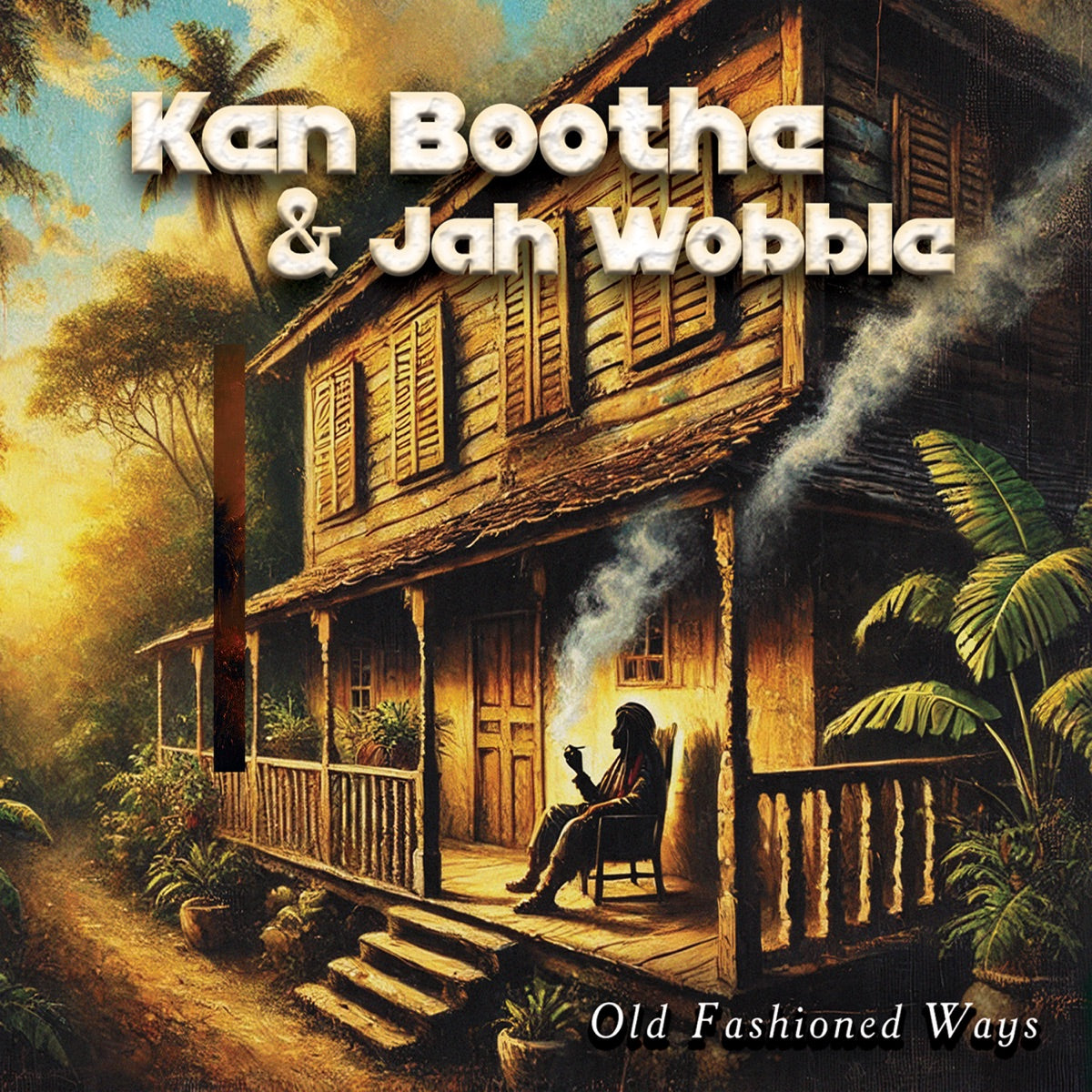 Ken Boothe & Jah Wobble — Old Fashioned Ways, vinyl LP album cover