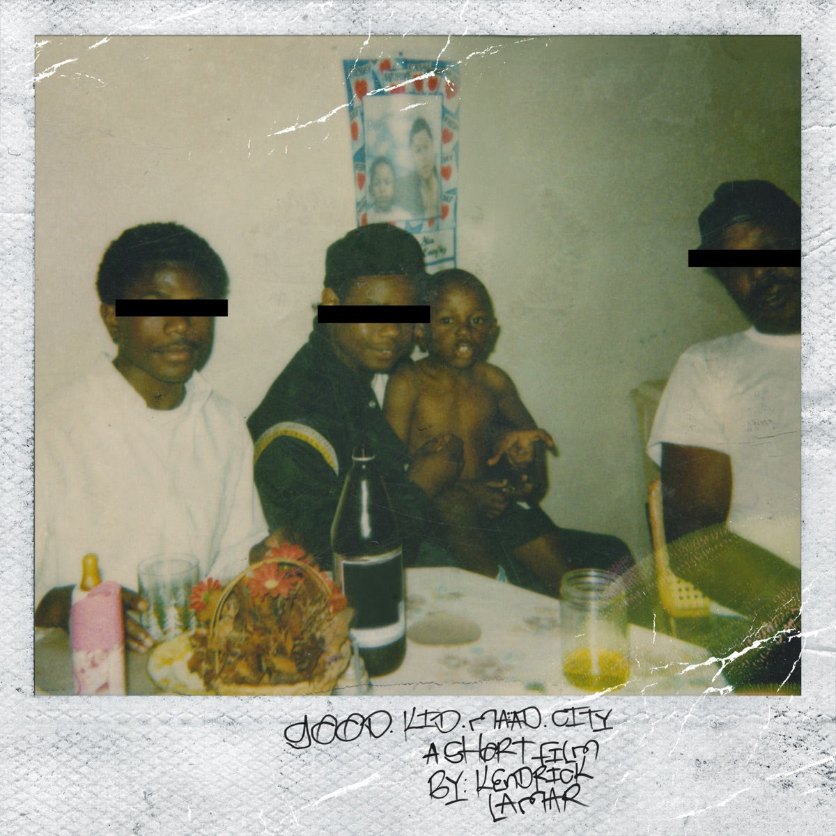 Kendrick Lamar — good kid, m.A.A.d city (Deluxe Version), CD album cover