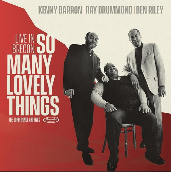 Kenny Barron — So Many Lovely Things: Live In Brecon, vinyl LP album cover