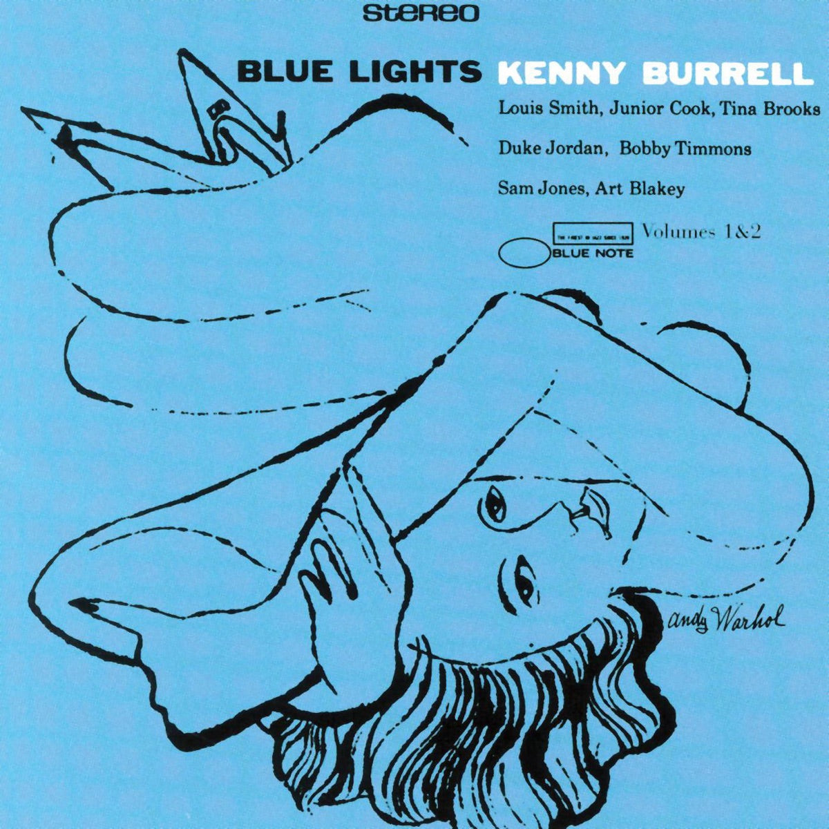 Kenny Burrell — Blue Lights, Vol. 1 & 2, vinyl LP album cover