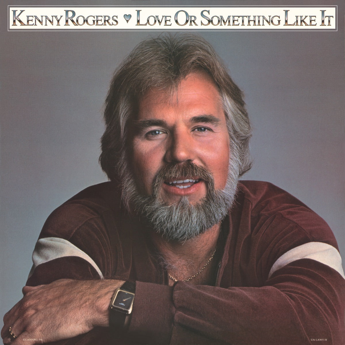 Kenny Rogers — Love Or Something Like It, vinyl LP album cover