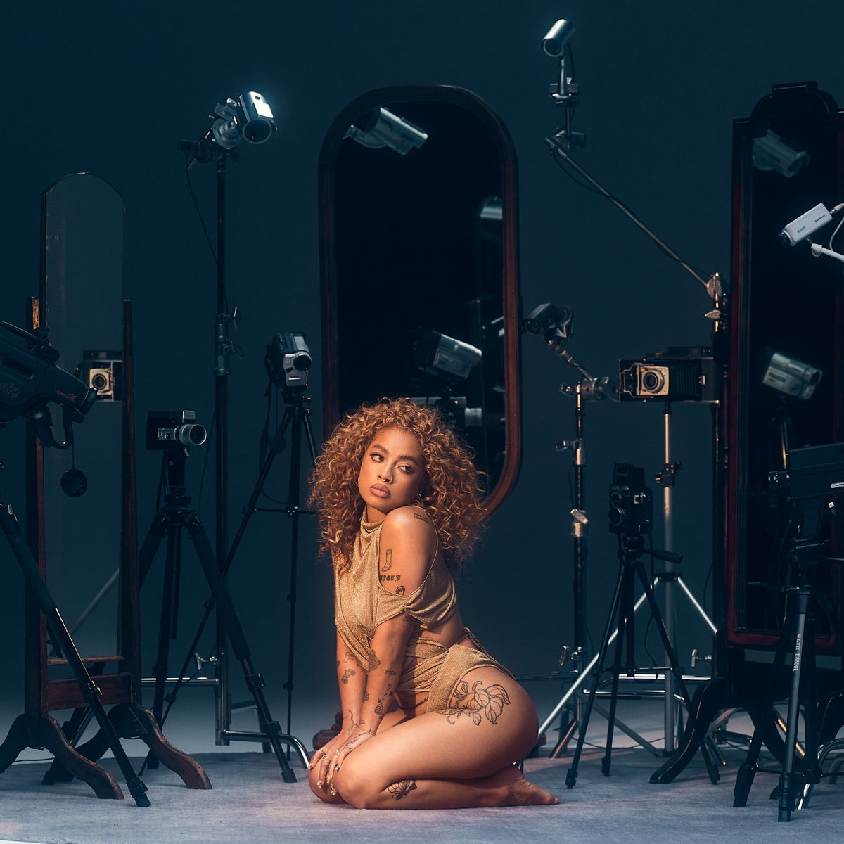 Kiana Ledé — Grudges, vinyl LP album cover