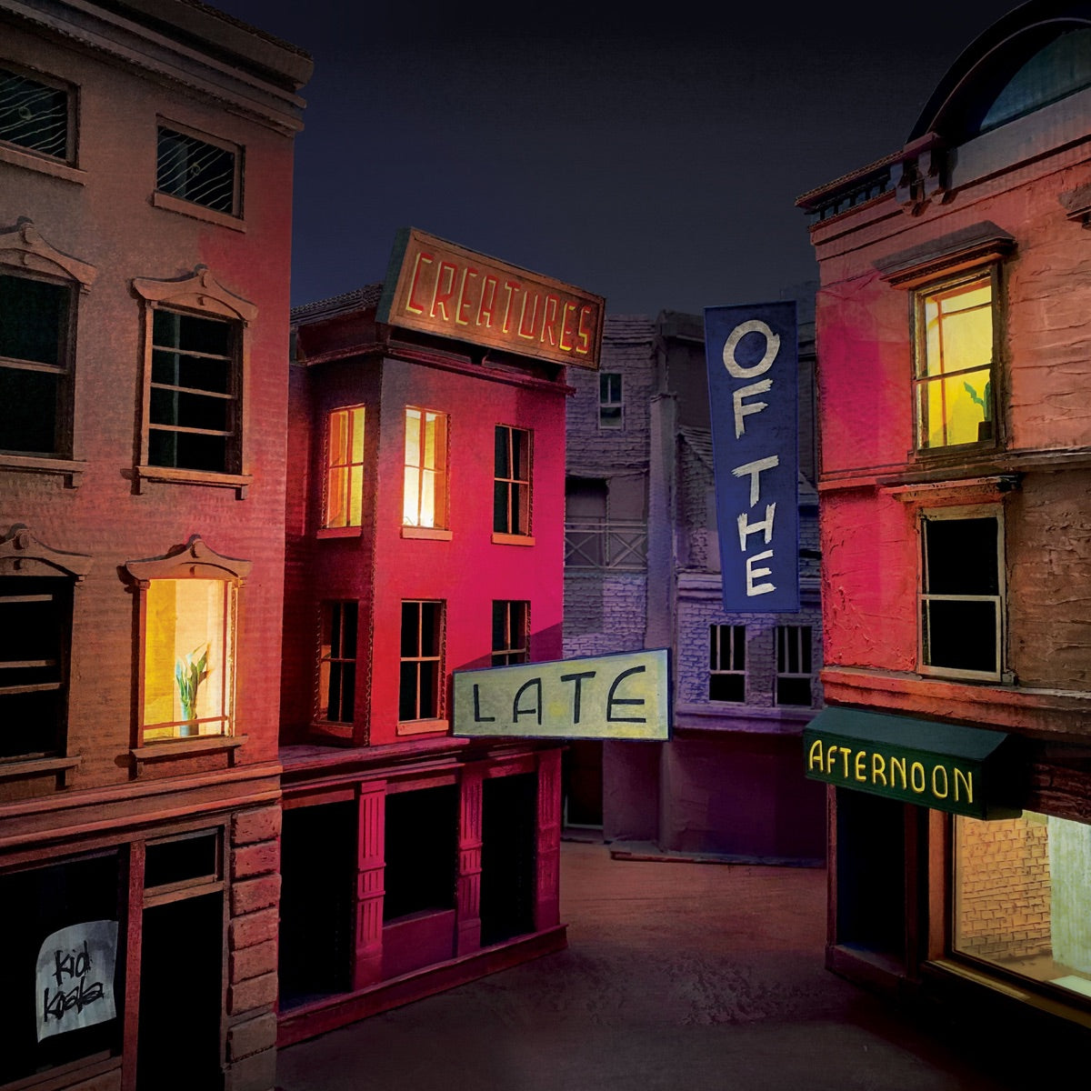 Kid Koala — Creatures of the Late Afternoon, vinyl LP album cover