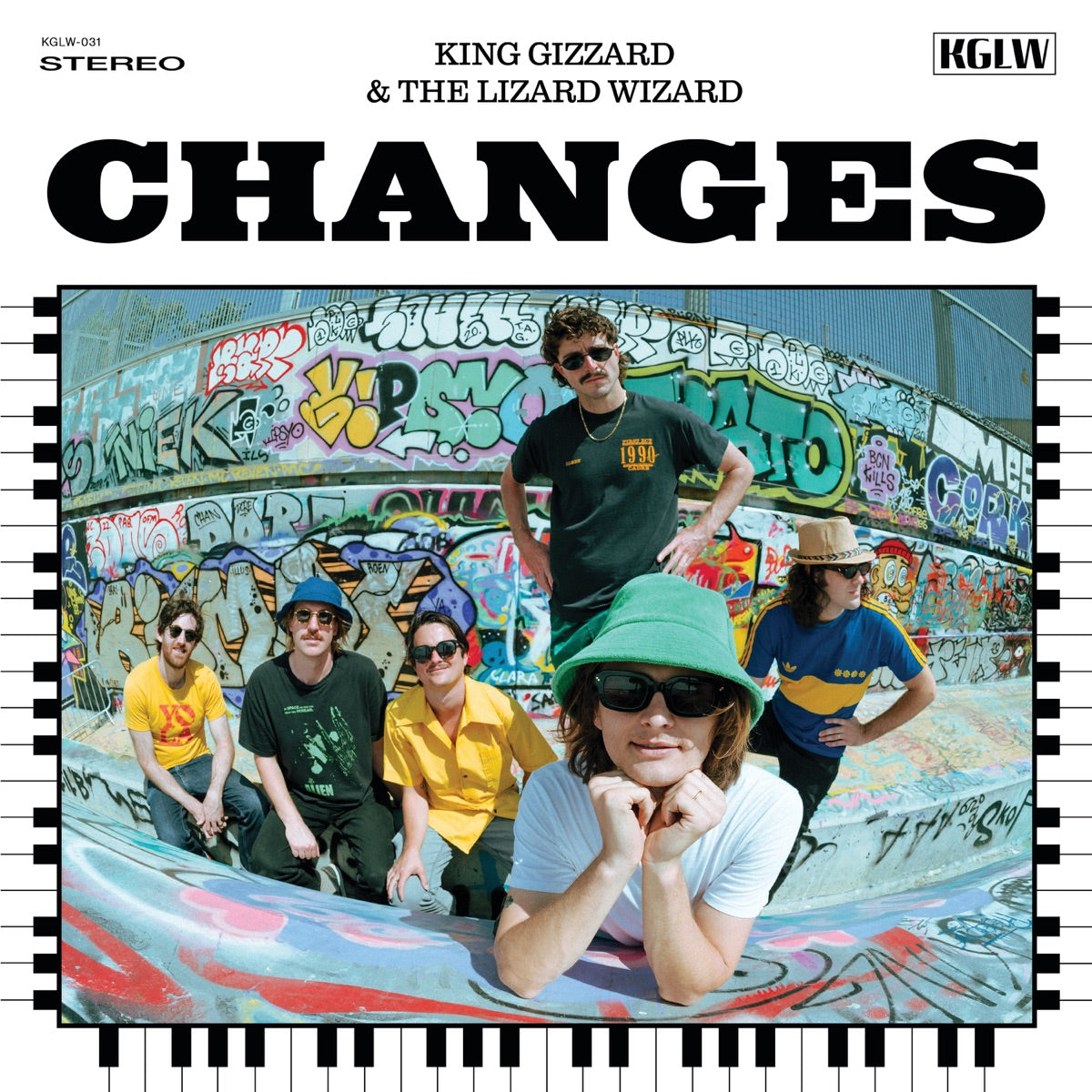 King Gizzard & The Lizard Wizard — Changes, vinyl LP album cover